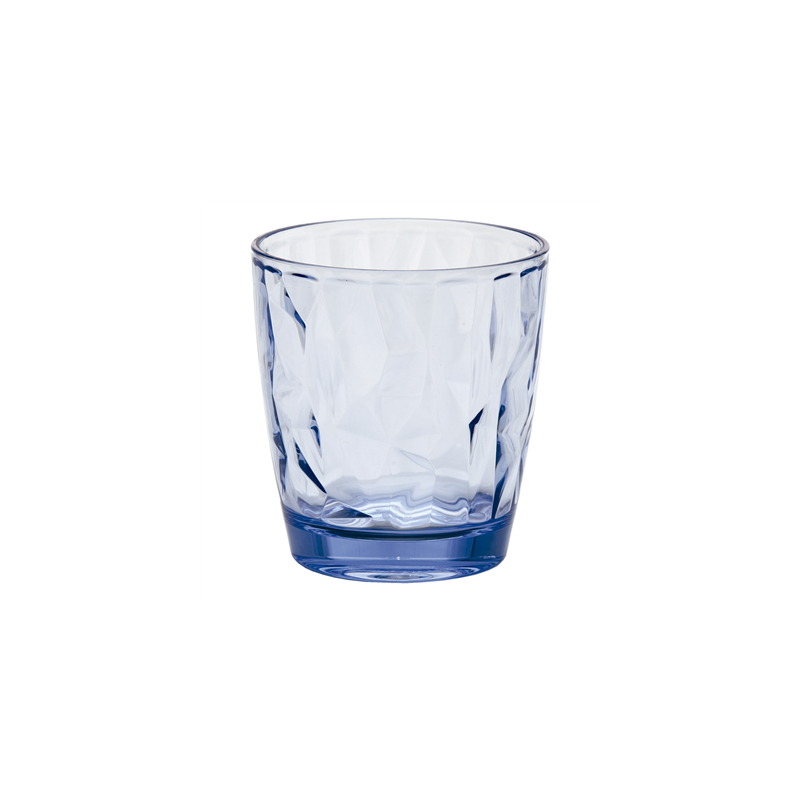 GOBELETS 300 ML Ø 8,4/6,3x9,2 CM BLEU POLYCARBONATE (12 UNITÉ)