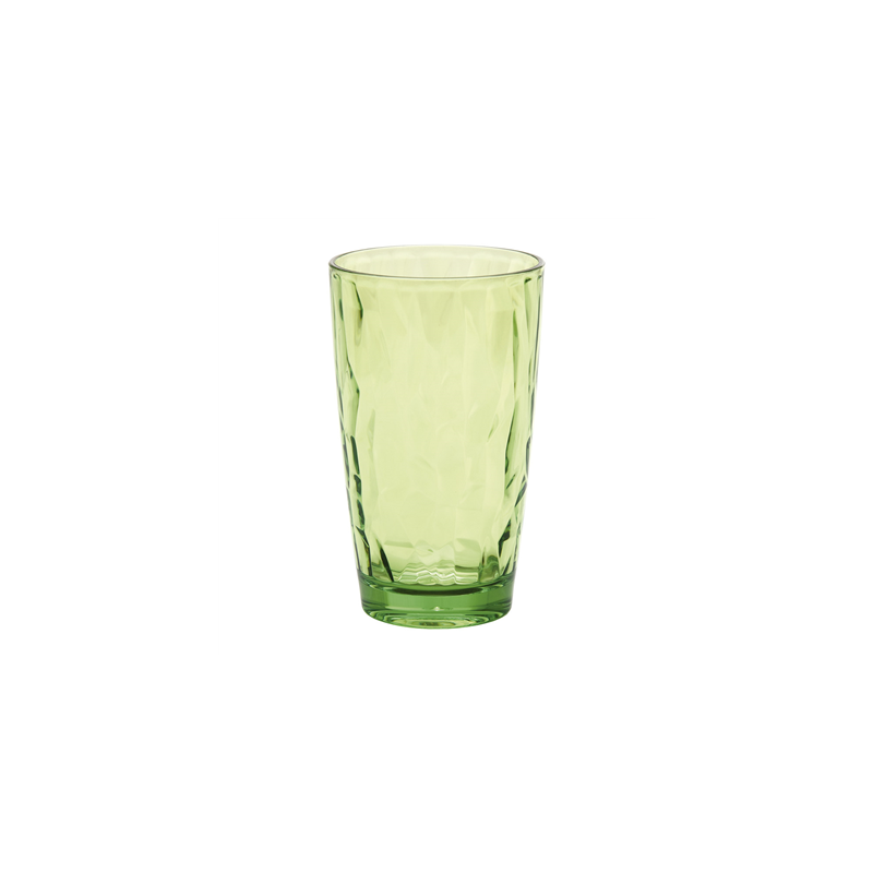 GOBELETS 480 ML Ø 8,5/6,1x14,3 CM VERT POLYCARBONATE (6 UNITÉ)