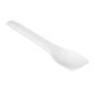 PETITES CUILLÈRES À GLACES EN SACHET  10 CM BLANC CPLA (500 UNITÉ)