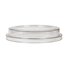 COUVERCLES POUR BOLS 263.41 'ASAMI WARE'  Ø 12,8x2,4CM TRANSPARENT SAN (6 UNITÉ)