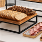 PLATEAU POUR BUFFET 'ASAMI WARE'  32,5x26,5x1,7 CM COMPARAISON BOIS MÉLAMINE (1 UNITÉ)