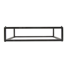 PRÉSENTOIR BUFFET POUR PLATEAUX 263.52/263.56 'ASAMI WARE'  32,5x26,5x8 CM NOIR METAL (1 UNITÉ)
