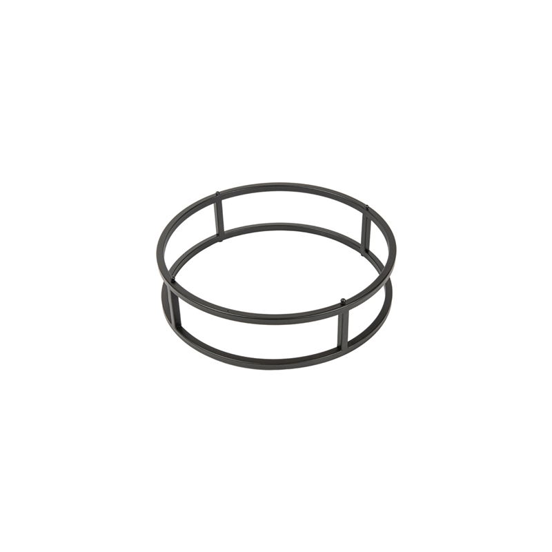 PRÉSENTOIR BUFFET POUR PLATEAUX 263.54/263.58 'ASAMI WARE'  Ø 31,9x8 NOIR METAL (1 UNITÉ)