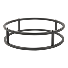 PRÉSENTOIR BUFFET POUR PLATEAUX 263.54/263.58 'ASAMI WARE'  Ø 31,9x8 NOIR METAL (1 UNITÉ)