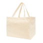 SACS RÉUTILISABLES  140 G/M2 38+12x42 CM BEIGE COTON (25 UNITÉ)