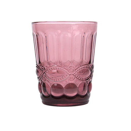 GOBELETS VINTAGE 'WAKI GLASS' 250 ML Ø8x10 CM LAVANDE VERRE (6 UNITÉ)