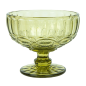 COUPES À DESSERTS VINTAGE 'WAKI GLASS' 380 ML Ø12x10.5 CM VERT VERRE (6 UNITÉ)