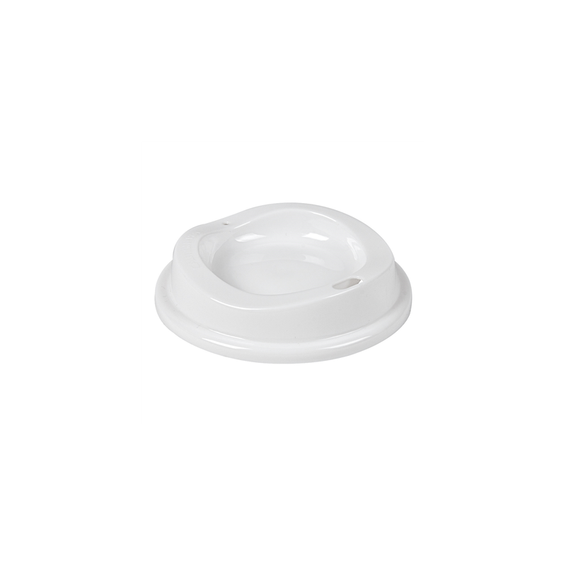 COUVERCLES POUR RÉFÉRENCE 263.94  Ø 8,9 cm BLANC PP (48 UNITÉ)