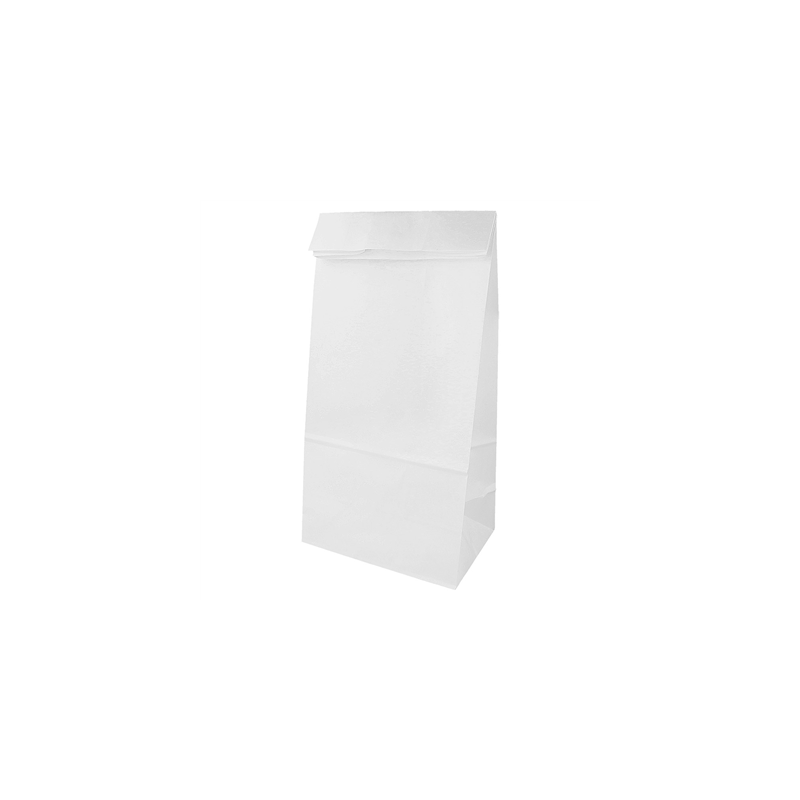 SACS SOS SANS ANSES  48 G/M2 18+12x28 CM BLANC CELLULOSE (500 UNITÉ)