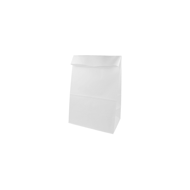 SACS SOS SANS ANSES  48 G/M2 22+12x31 CM BLANC CELLULOSE (500 UNITÉ)