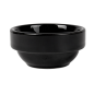 BOLS SALADIERS 70 ML Ø 6,4x2,8 CM NOIR PORCELAINE (12 UNITÉ)