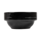 BOLS SALADIERS 70 ML Ø 6,4x2,8 CM NOIR PORCELAINE (12 UNITÉ)