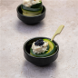 BOLS SALADIERS 70 ML Ø 6,4x2,8 CM NOIR PORCELAINE (12 UNITÉ)