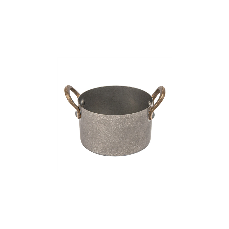 MINI SAUTOIR 'ARTINOX' 300 ML Ø 9x5,25 CM ARGENTE INOX (1 UNITÉ)