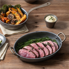 MINI SAUTOIR 'ARTINOX' 700 ML 20,75x15,75x3,75 CM ARGENTE INOX (1 UNITÉ)