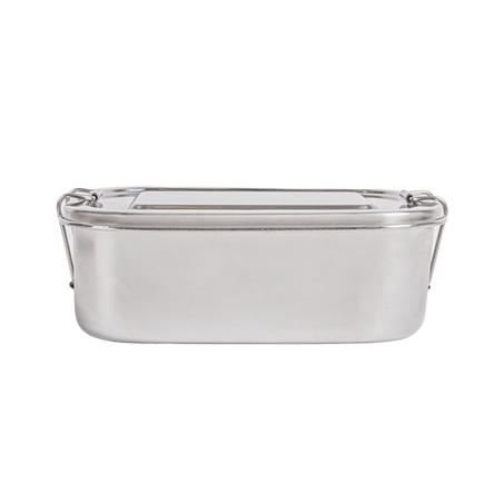 RÉCIPIENT AVEC COUVERCLE 'ARTINOX' 750 ML 16x10,5x5 CM ARGENTE INOX (12 UNITÉ)