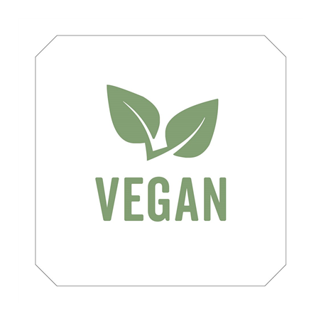 1000 U. ÉTIQUETTES ADHESIVES "VEGAN"