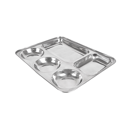 PLATEAU AVEC 5 COMPARTIMENTS