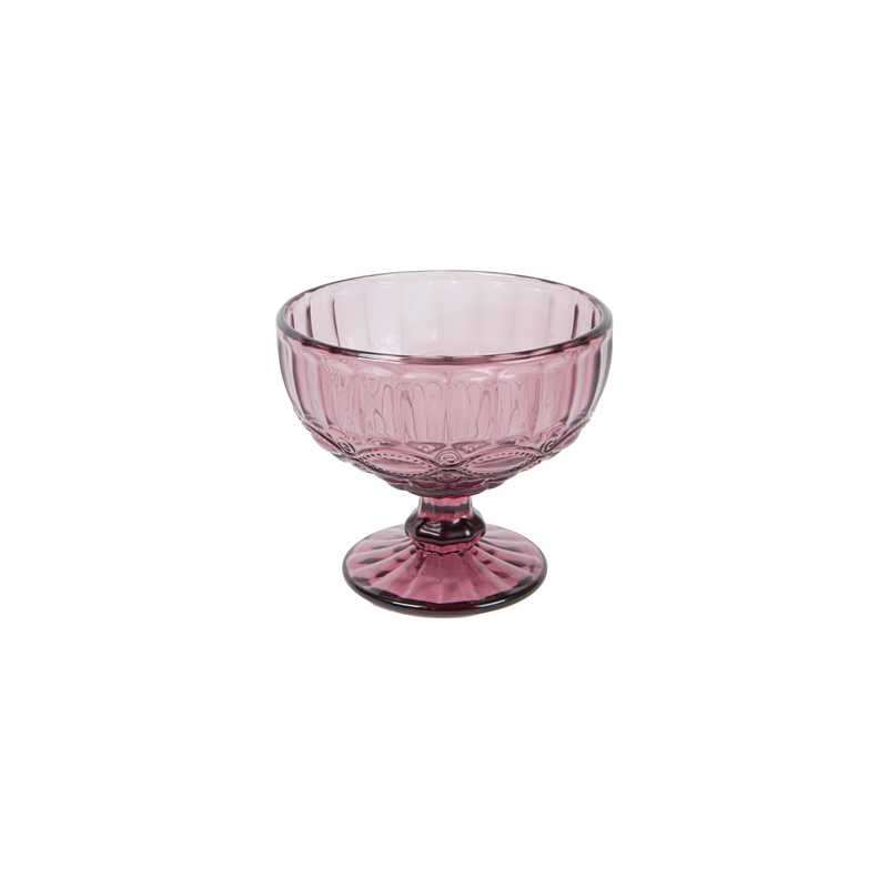COUPES À DESSERTS VINTAGE 'WAKI GLASS' 380 ML Ø12x10.5 CM LAVANDE VERRE (6 UNITÉ)