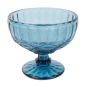 COUPES À DESSERTS VINTAGE 'WAKI GLASS' 380 ML Ø12x10.5 CM BLEU VERRE (6 UNITÉ)