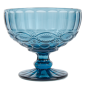 COUPES À DESSERTS VINTAGE 'WAKI GLASS' 380 ML Ø12x10.5 CM BLEU VERRE (6 UNITÉ)