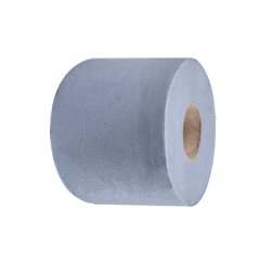 ESSUIE-MAINS "AUTOCUT" ECOLABEL 2 PLIS  20 G/M2 150 M Ø19,5x20 CM BLEU OUATE (8 UNITÉ)