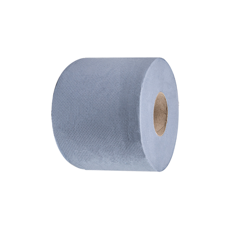 ESSUIE-MAINS "AUTOCUT" ECOLABEL 2 PLIS  20 G/M2 150 M Ø19,5x20 CM BLEU OUATE (8 UNITÉ)