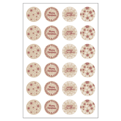 10 FEUILLES (24 U.) ÉTIQUETTES