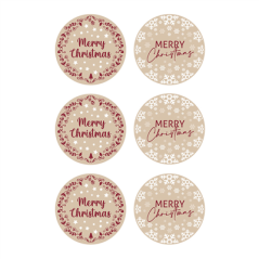 10 FEUILLES (6 U.) ÉTIQUETTES