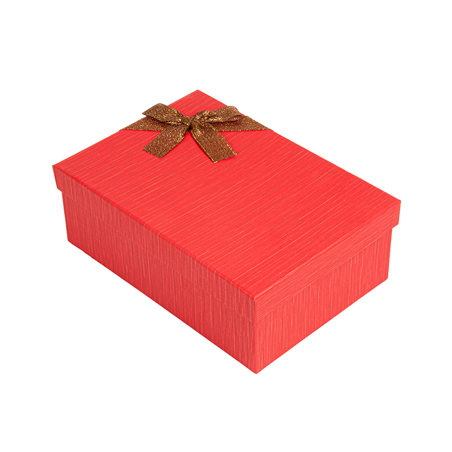 3 U BOÎTES PRÉSENTATION   ROUGE CARTON (1 UNITÉ)