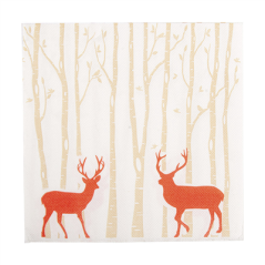 SERVIETTES "DOUBLE POINT"