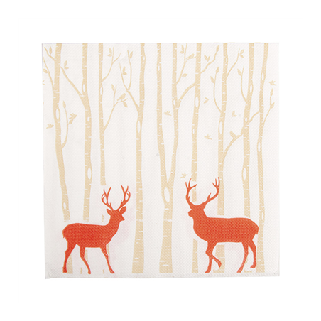 SERVIETTES "DOUBLE POINT"