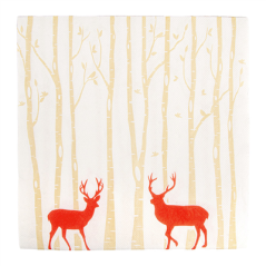 SERVIETTES "DOUBLE POINT"