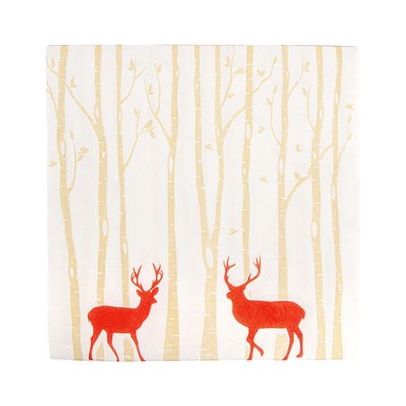 SERVIETTES "DOUBLE POINT"