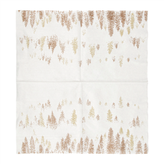 SERVIETTES "LIKE LINEN" 'ARTIC' 70 G/M2 40x40 CM SPUNLACE (600 UNITÉ)