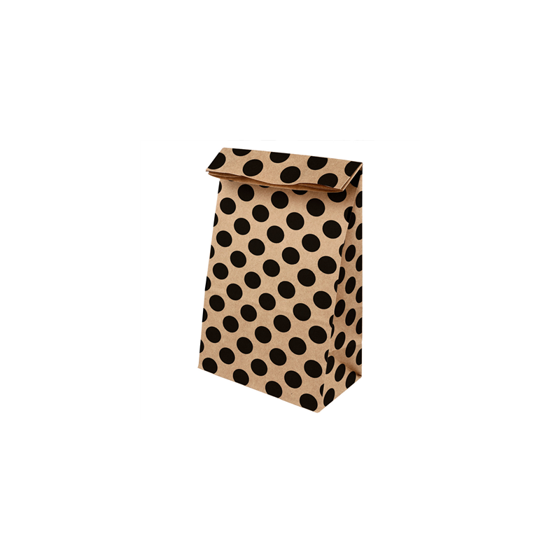 SACS SOS SANS ANSES  80 G/M2 14+8x24 CM NATUREL KRAFT (1000 UNITÉ)