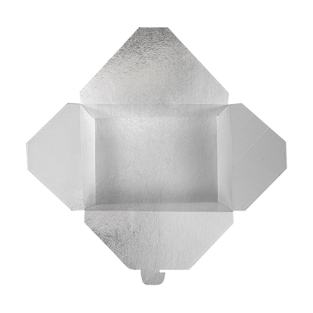 BOÎTES AMÉRICAINES 'THEPACK' 1980 ML 250 G/M2 19,6x14x6,2 CM BLANC CARTÓN ONDULADO NANO-MICRO + ALUMINIO (200 UNITÉ)