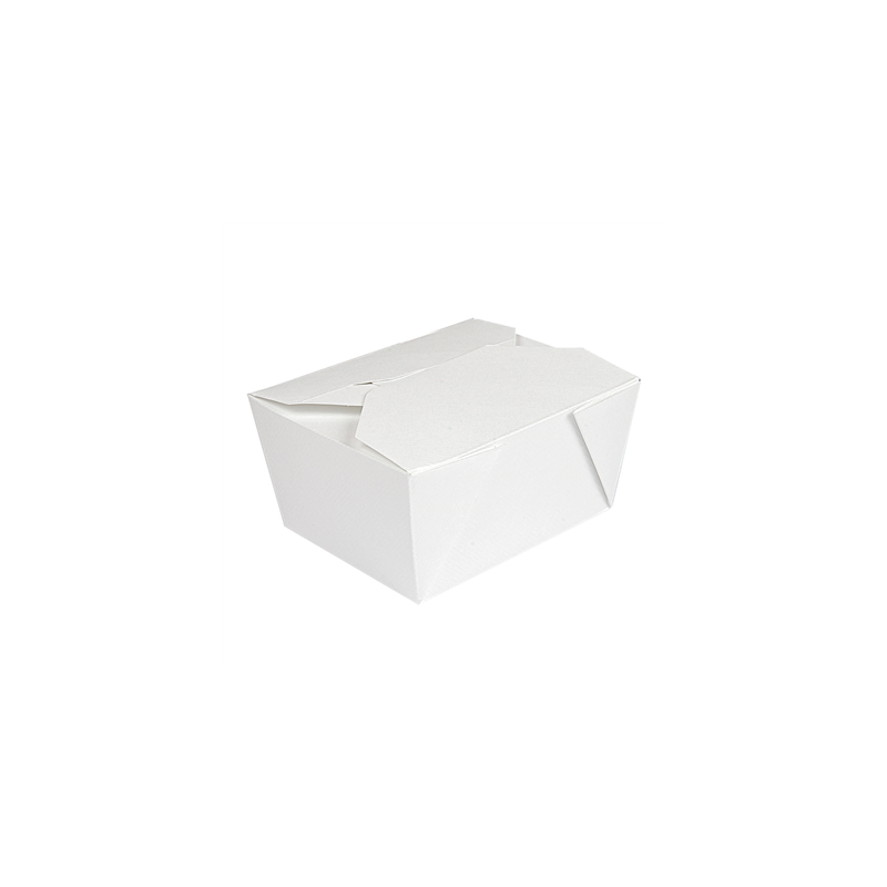 BOÎTES AMÉRICAINES 'THEPACK' 780 ML 230 G/M2 11,3x9x6,3 CM BLANC CARTON ONDULÉ MICROCANAL (500 UNITÉ)