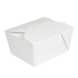 BOÎTES AMÉRICAINES 'THEPACK' 780 ML 230 G/M2 11,3x9x6,3 CM BLANC CARTON ONDULÉ MICROCANAL (500 UNITÉ)