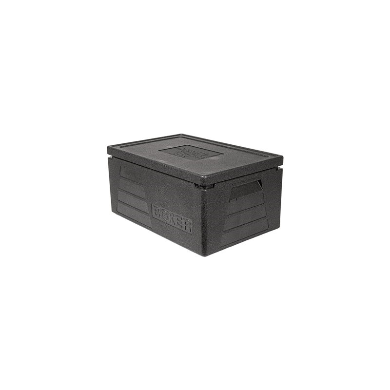 BOÎTE ISOTHERME EMPILABLE 42 L 59,5x39,5x29 CM NOIR EPP (1 UNITÉ)