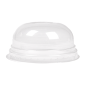 COUVERCLES COUPOLE AVEC ORIFICE POUR 223.99  Ø 7,8x3,9 CM TRANSPARENT PLA (1250 UNITÉ)