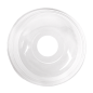 COUVERCLES COUPOLE AVEC ORIFICE POUR 223.99  Ø 7,8x3,9 CM TRANSPARENT PLA (1250 UNITÉ)