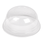 COUVERCLES COUPOLE SANS ORIFICE POUR 223.99  Ø 7,8x3,9 CM TRANSPARENT PLA (1250 UNITÉ)