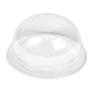 COUVERCLES COUPOLE SANS ORIFICE POUR 224.01  Ø 8,5x4,2 CM TRANSPARENT PLA (800 UNITÉ)