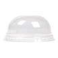 COUVERCLES COUPOLE SANS ORIFICE POUR 224.01  Ø 8,5x4,2 CM TRANSPARENT PLA (800 UNITÉ)