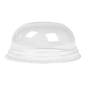 COUVERCLES COUPOLE SANS ORIFICE POUR 224.02  Ø 9,5x4,4 CM TRANSPARENT PLA (800 UNITÉ)