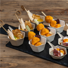 RÉCIPIENTS HEXAGONALES