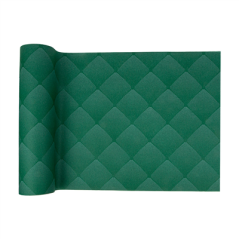 "TÊTE-À-TÊTE" PRÉ. 120CM (20 FEU.) 'RHOMBUS' 55 G/M2 0,40x24 M VERT JAGUAR AIRLAID (6 UNITÉ)