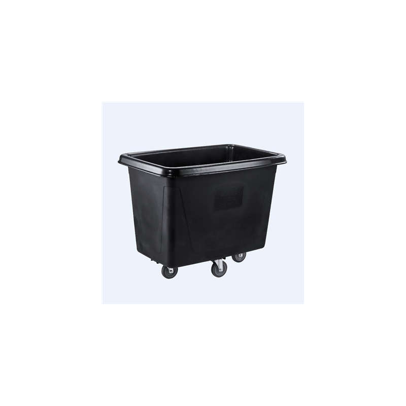 CHARIOT POUR BLANCHISSERIE 'ARROW' 340 L 74x107x86 CM NOIR PE (1 UNITÉ)