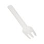 FOURCHETTES 'PAPER CUTLERY' 960 G/M2 15,8 CM BLANC PAPIER (50 UNITÉ)